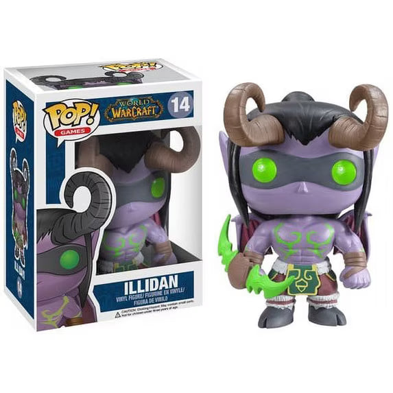 Funko Pop! World of Warcraft: Illidan Vinyl Figure #14