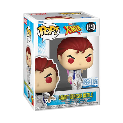 Funko Pop! X-Men '97 Gambit Genosha Battle Entertainment Earth Exclusive Vinyl Figure #1540