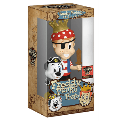 Funko Wacky Wobblers Freddy's Funtastic Voyage 2024 Freddy Funko