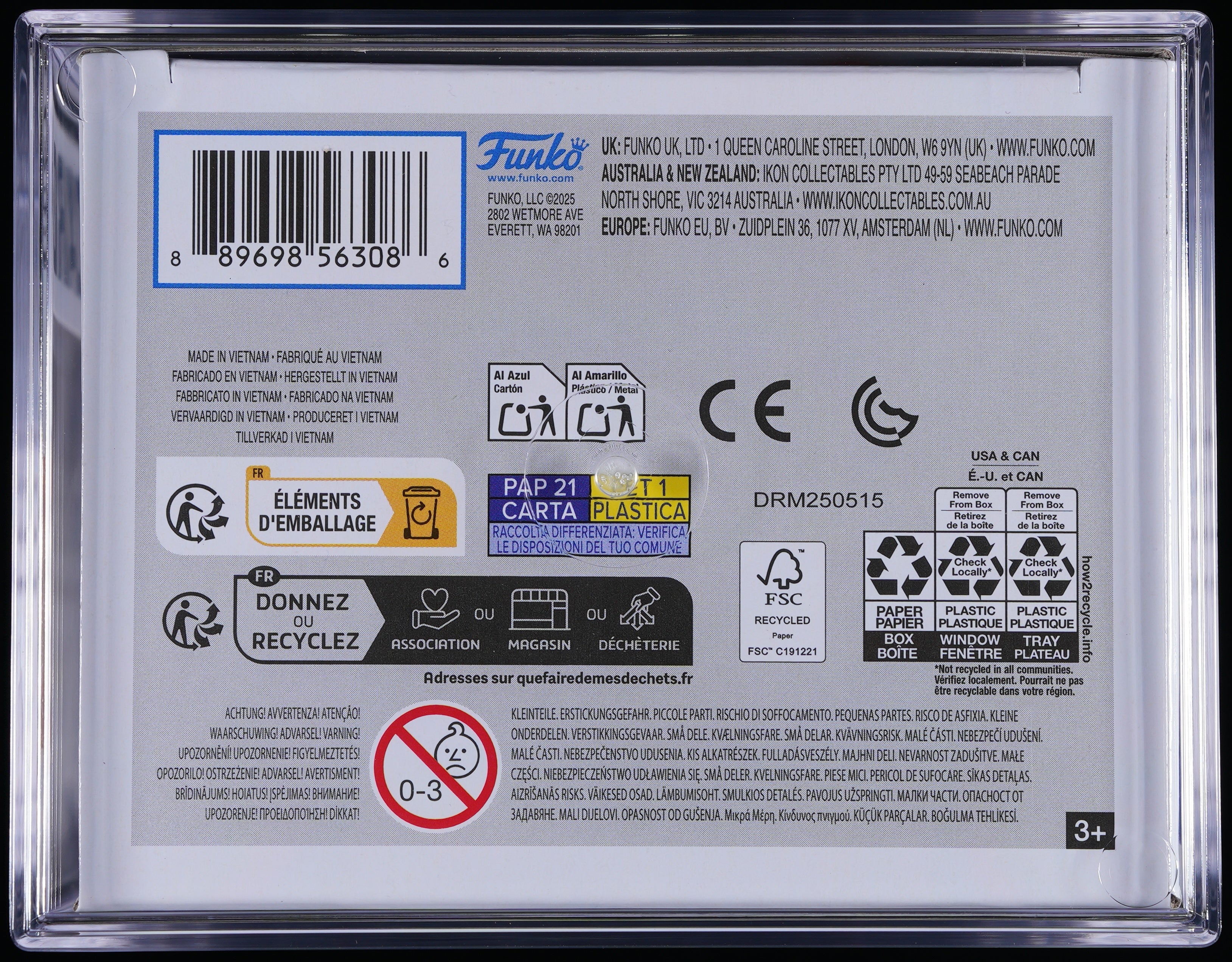 Funko Pop! PSA Graded Pokemon: Charizard PSA Graded 8.5 NM-MT+ Vinyl Figure #843 Cert #02009555