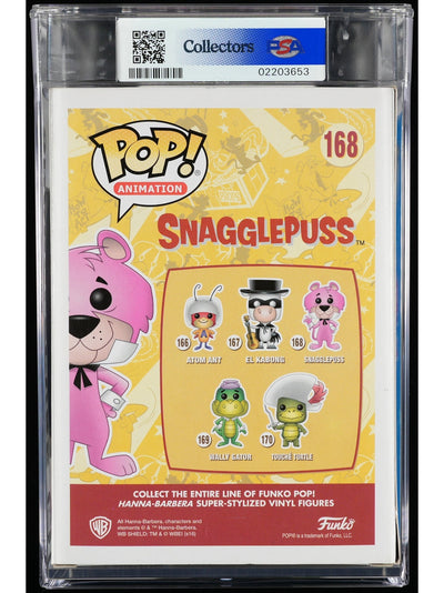 Funko Pop! Snagglepuss: Snagglepuss PSA Graded Vinyl Figure #168 Cert #02203653