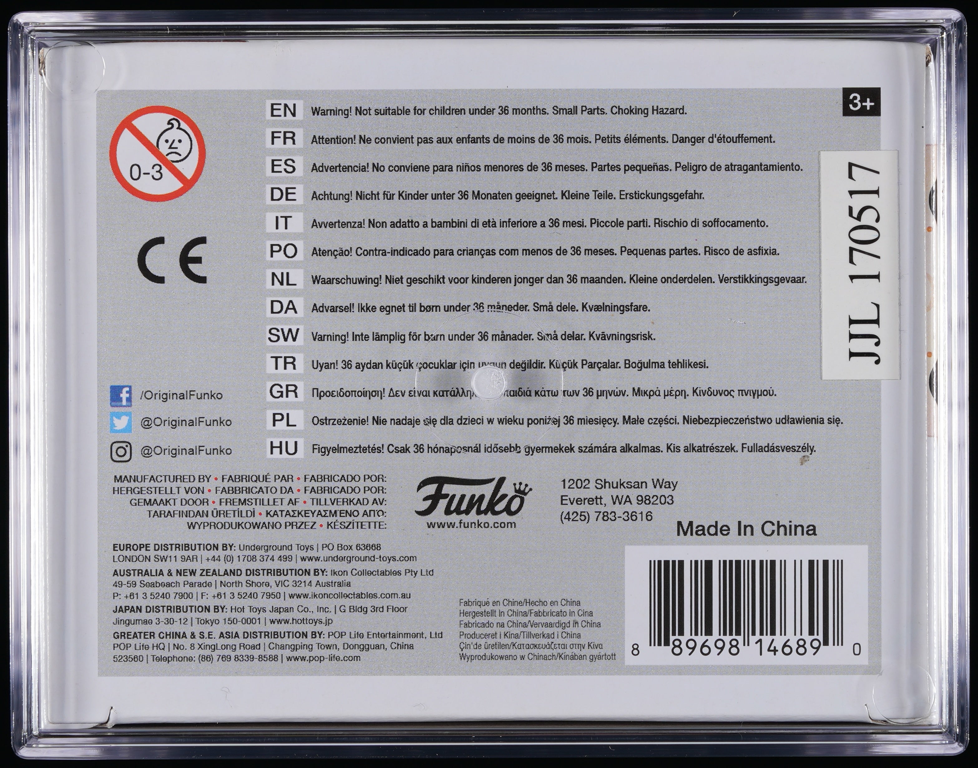 Funko Pop! PSA Graded Funko: Freddy as Blue Ranger PSA Graded 8.5 NM-MT+ Vinyl Figure #SE Cert #02009513