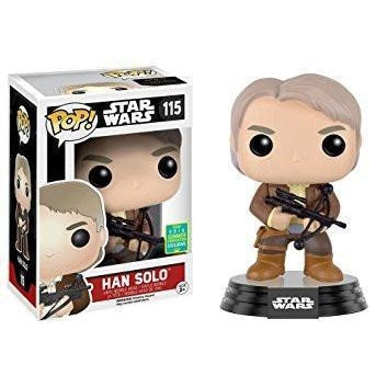Funko Pop! Star Wars: Han Solo [w/Bowcaster] (2016 Summer Con) Vinyl Figure #115