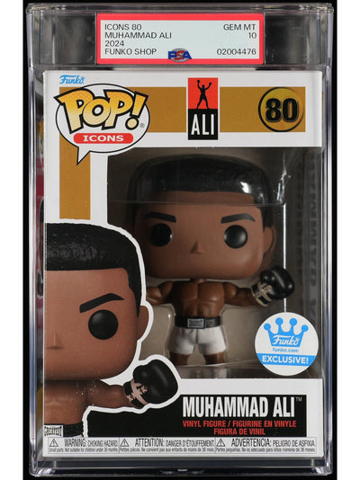 Funko Pop! Muhammad Ali: Muhammad Ali PSA Graded Vinyl Figure #80 Cert #02004476