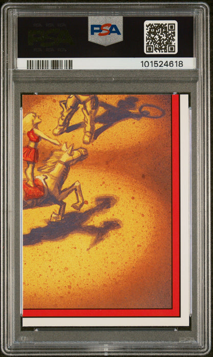 Garbage Pail Kids Stickers Series 4 3B Chin Up Chandler PSA 9 MINT Cert #101524618