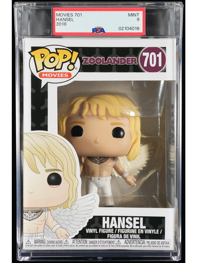 Funko Pop! Zoolander: Hansel PSA Graded Vinyl Figure #701 Cert #02104016