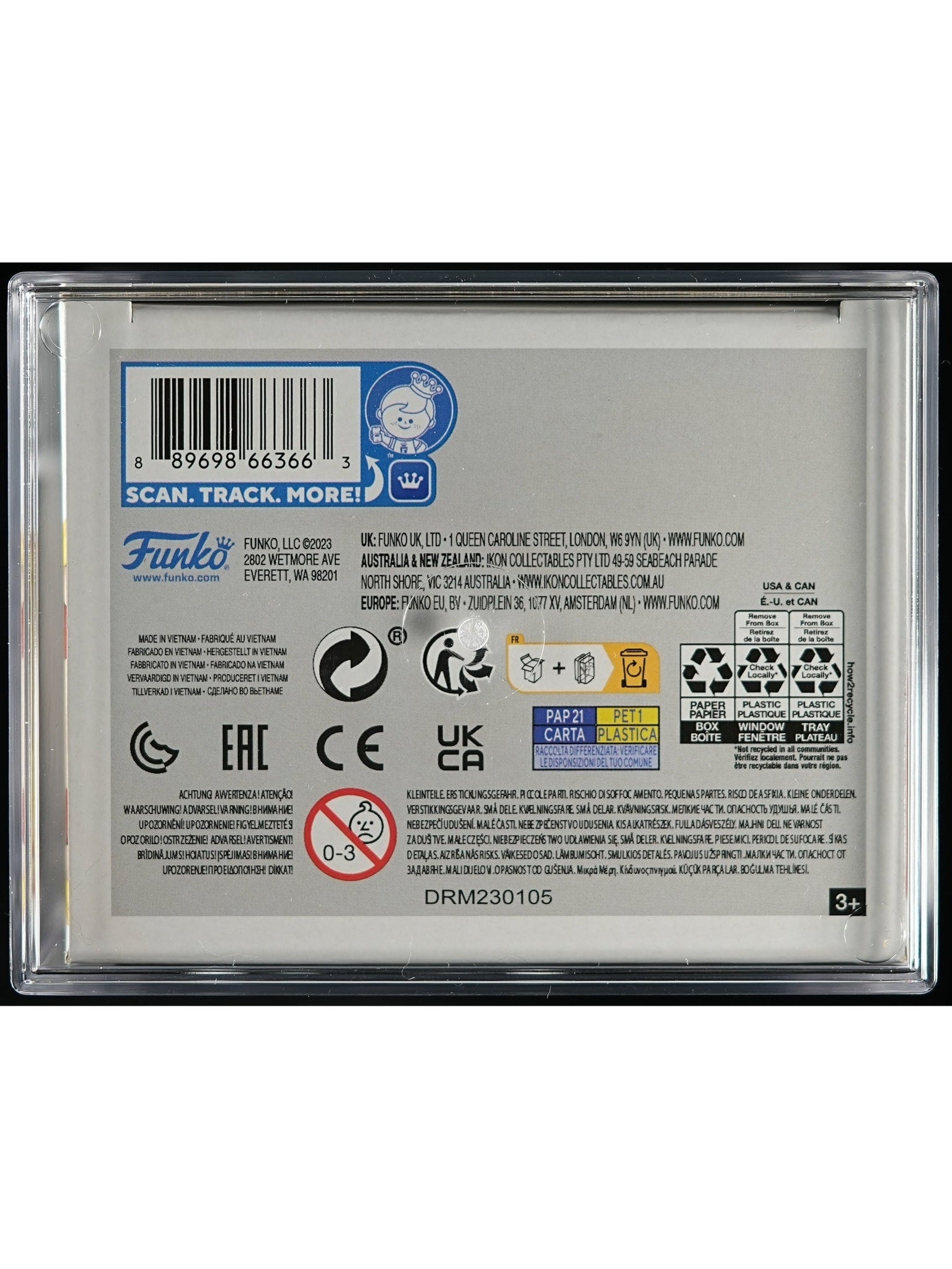 Funko Pop! Demon Slayer: Kyojuro Rengoku PSA Graded Vinyl Figure #1308 Cert #02305596