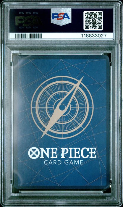 One Piece Japanese Op03 Pillars Of Strength 086 Spandam PSA 9 MINT Cert #118833027