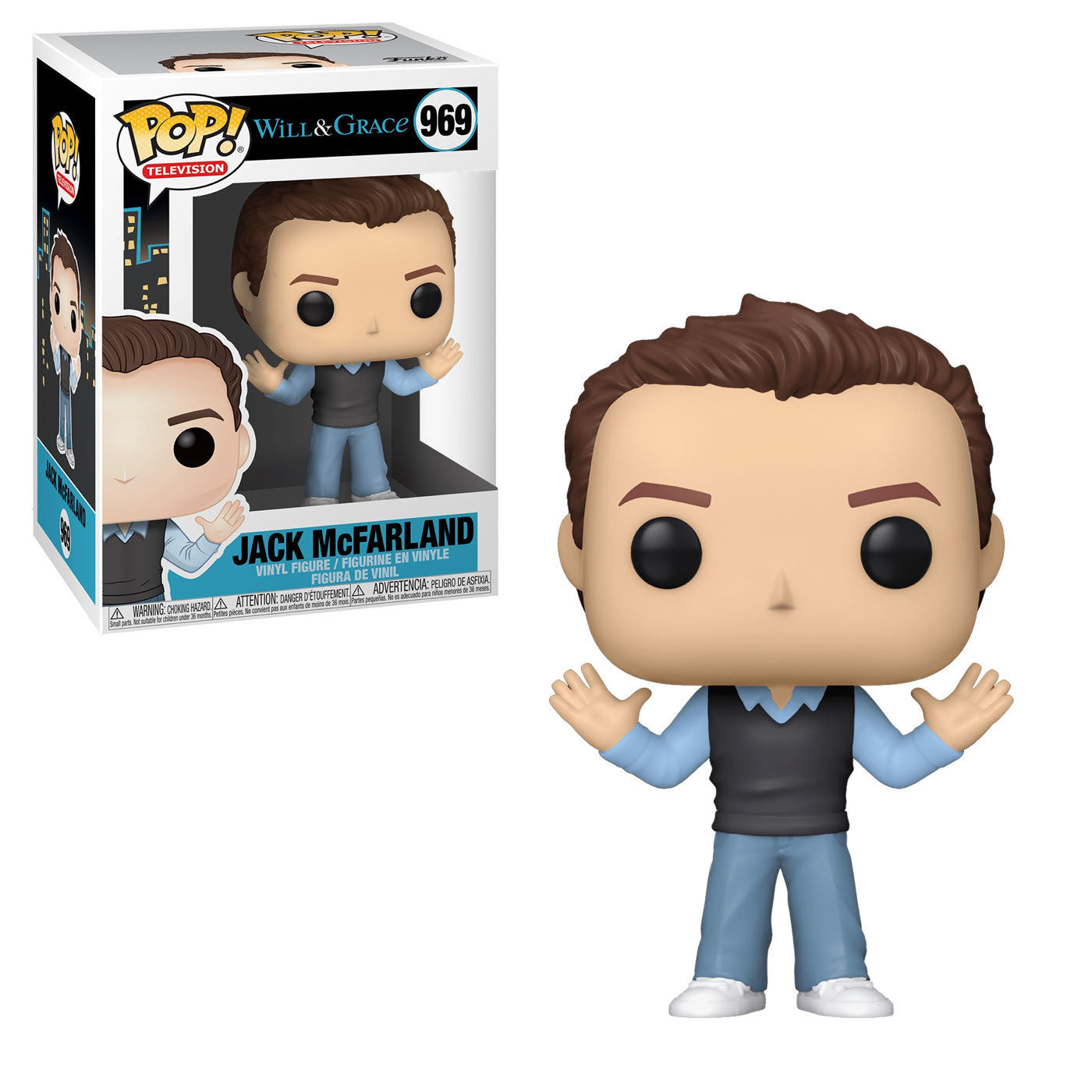 Funko Pop! Will & Grace: Jack McFarland Vinyl Figure #969