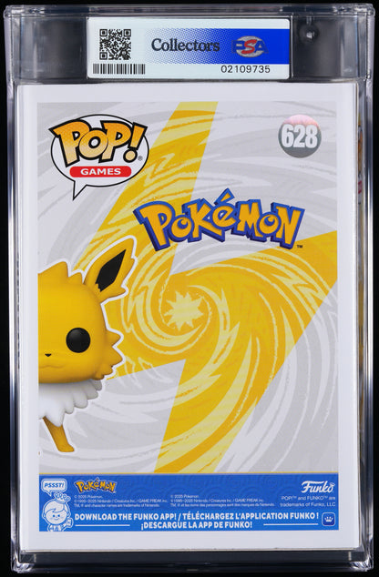 Funko Pop! PSA Graded Pokemon: Jolteon PSA Graded 9 MINT Vinyl Figure #628 Cert #02109735