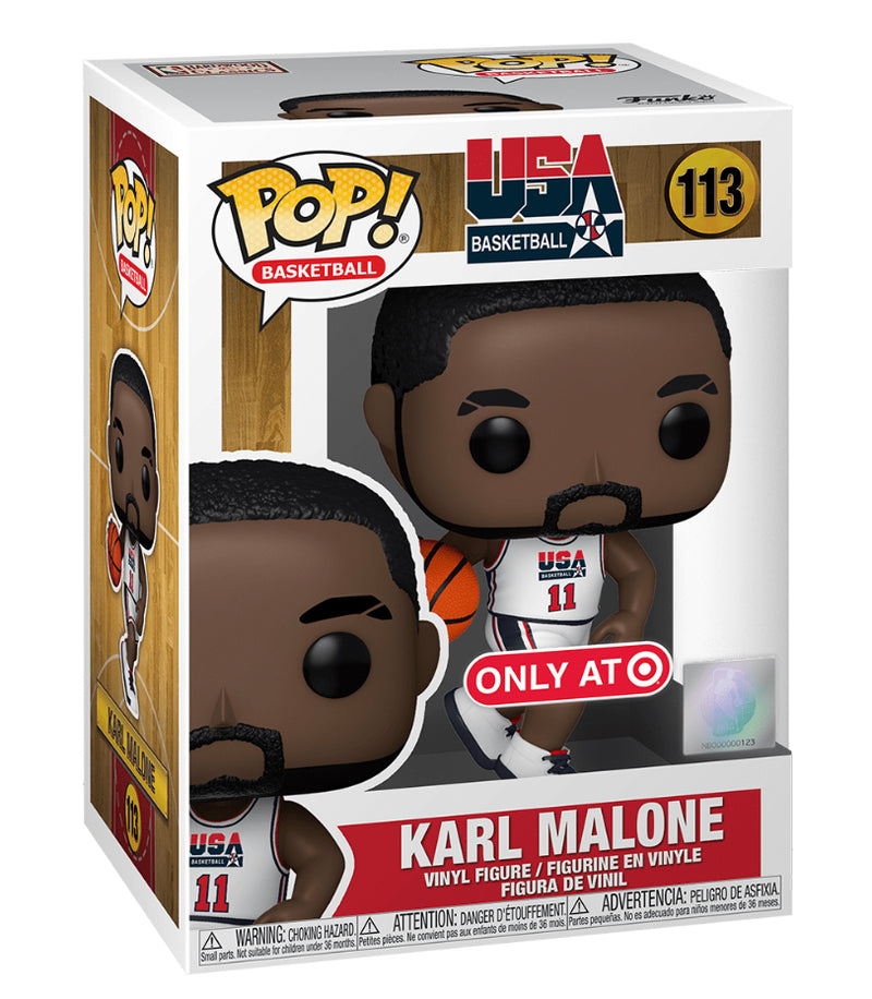 Funko Pop! USA Basketball: Karl Malone in Team USA Uniform Target Exclusive Vinyl Figure