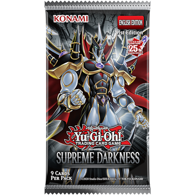 Konami Yu-Gi-Oh! Supreme Darkness Trading Card Game Booster Box (24 Packs)