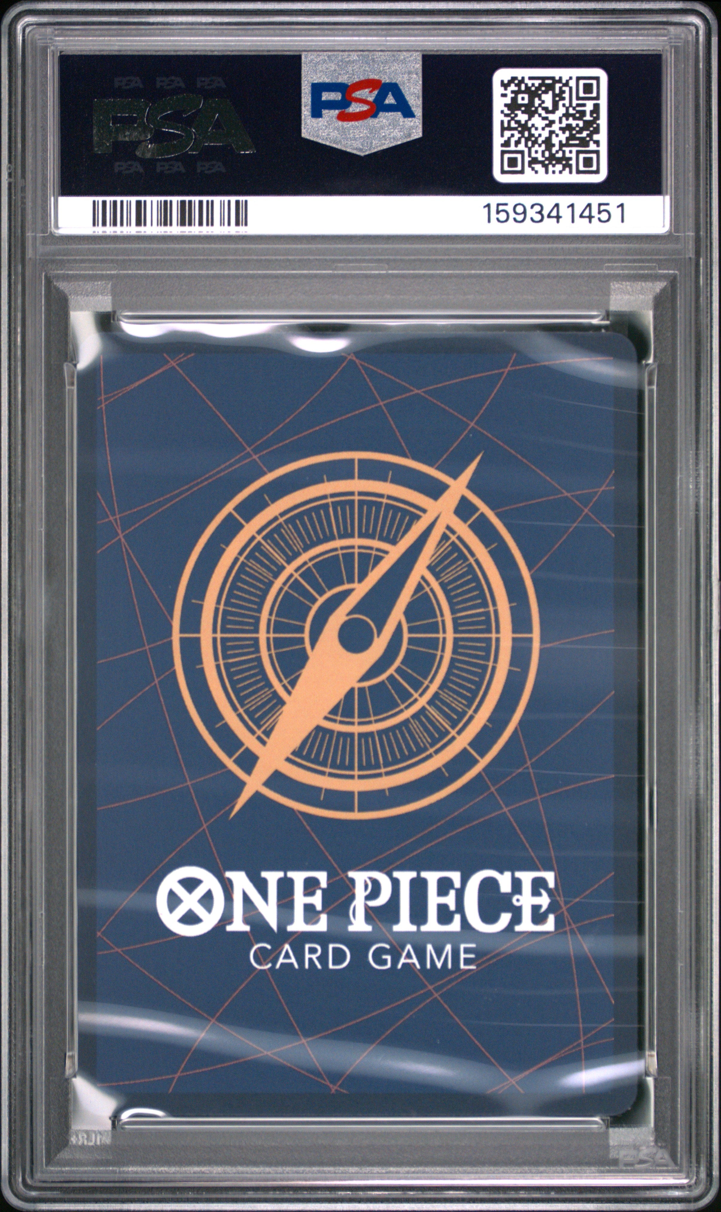 One Piece Op14 Eb04 The Azure Sea's Seven 027 Shanks PSA 10 GEM MINT Cert #159341451