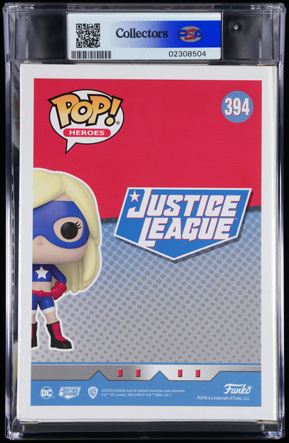 Funko Pop! PSA Graded DC Super Heroes: Stargirl (2021 FunKon) PSA Graded 8.5 NM-MT+ Vinyl Figure #394 Cert #02308504