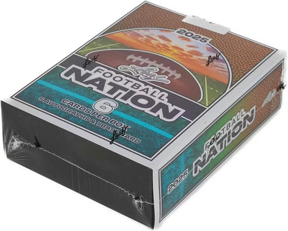 Leaf: 2025 Football Nation Hobby Box (6 Cards)