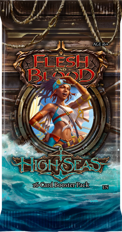 Legend Story Studios Flesh & Blood TCG: High Seas Booster Pack (16 Cards)