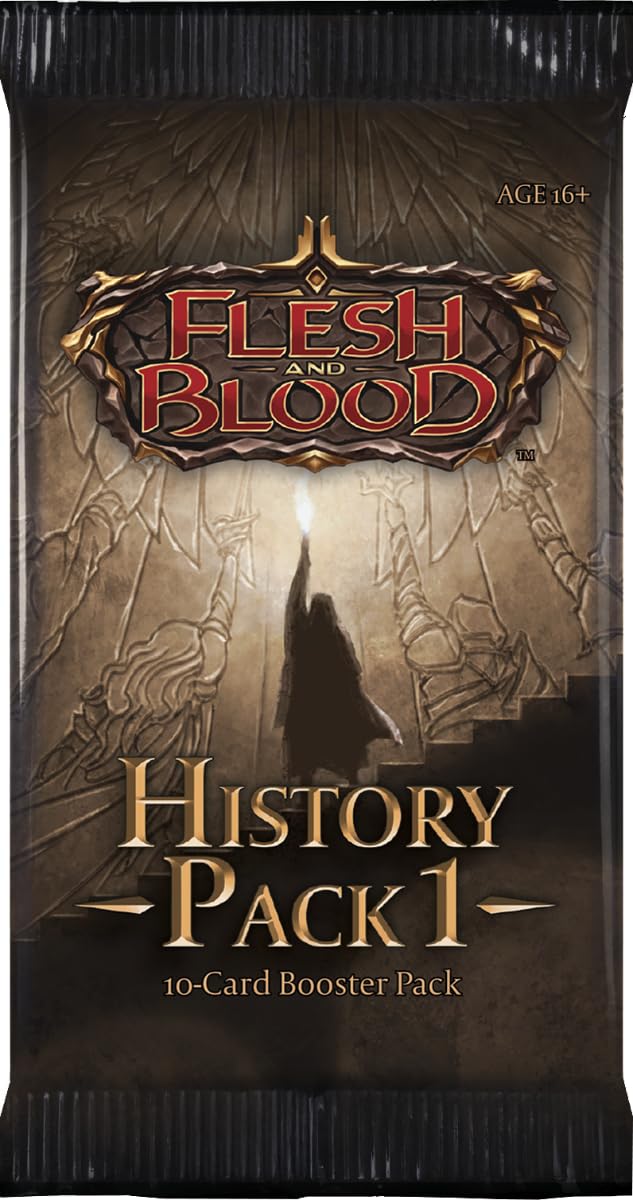 Legend Story Studios Flesh & Blood TCG: History Pack 1 - Booster Pack (10 Cards)
