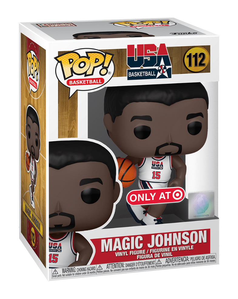 Funko Pop! USA Basketball: Magic Johnson in Team USA Uniform Target Exclusive Vinyl Figure