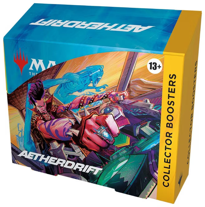Magic The Gathering: Aetherdrift Collector Booster Box (12 Packs)