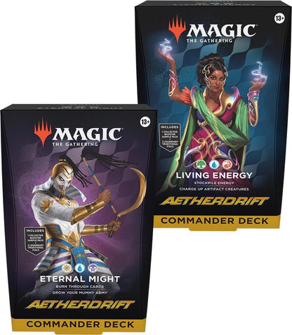 Magic The Gathering: Aetherdrift Commander Deck Bundle (2 Decks)