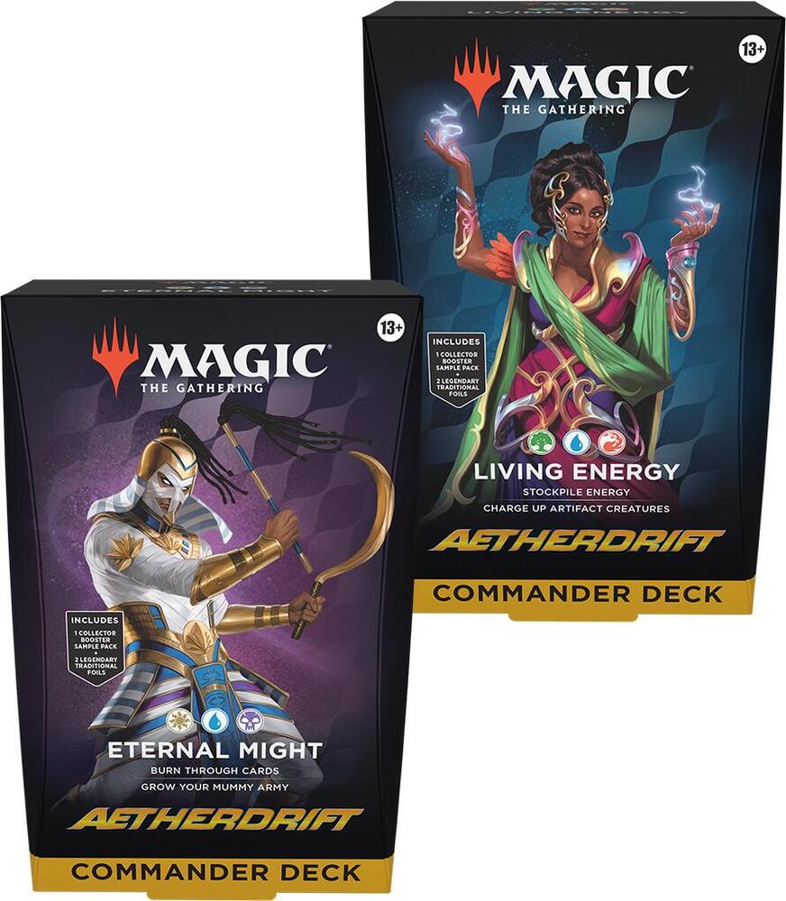 Magic The Gathering: Aetherdrift Commander Deck Bundle (2 Decks)