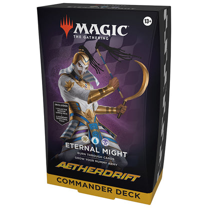 Magic The Gathering: Aetherdrift Commander Deck Eternal Might