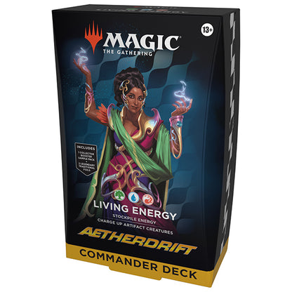Magic The Gathering: Aetherdrift Commander Deck Living Energy