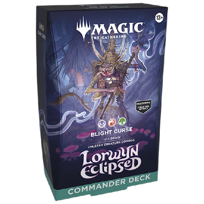 Magic The Gathering: Lorwyn Eclipsed - Blight Curse Commander Deck
