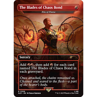 Magic The Gathering: Secret Lair x God of War: Greek (Non-Foil)