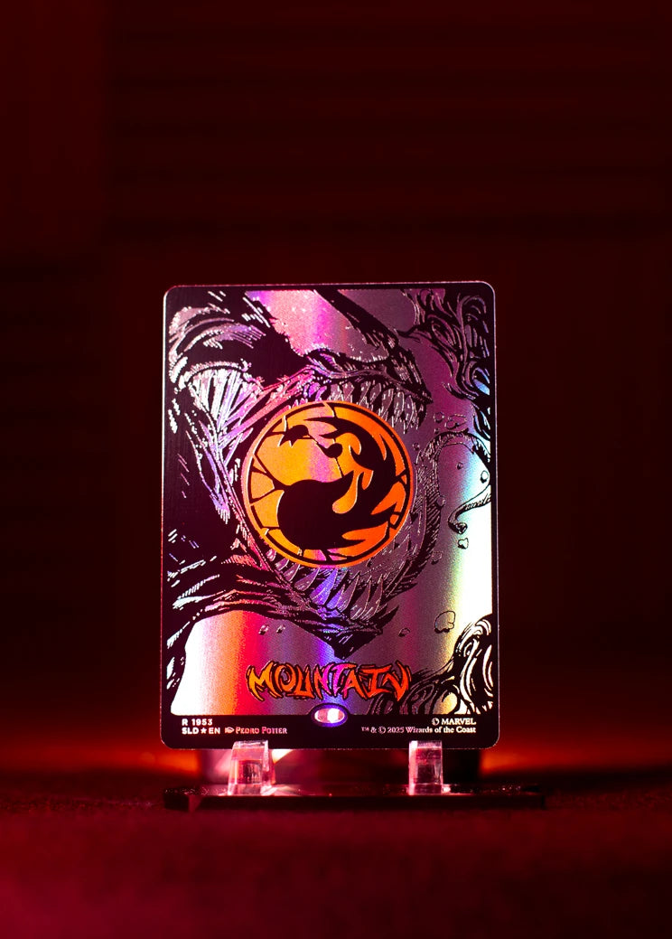 Magic The Gathering: Secret Lair x Marvel's Spider-Man: Mana Symbiote (Raised Foil)