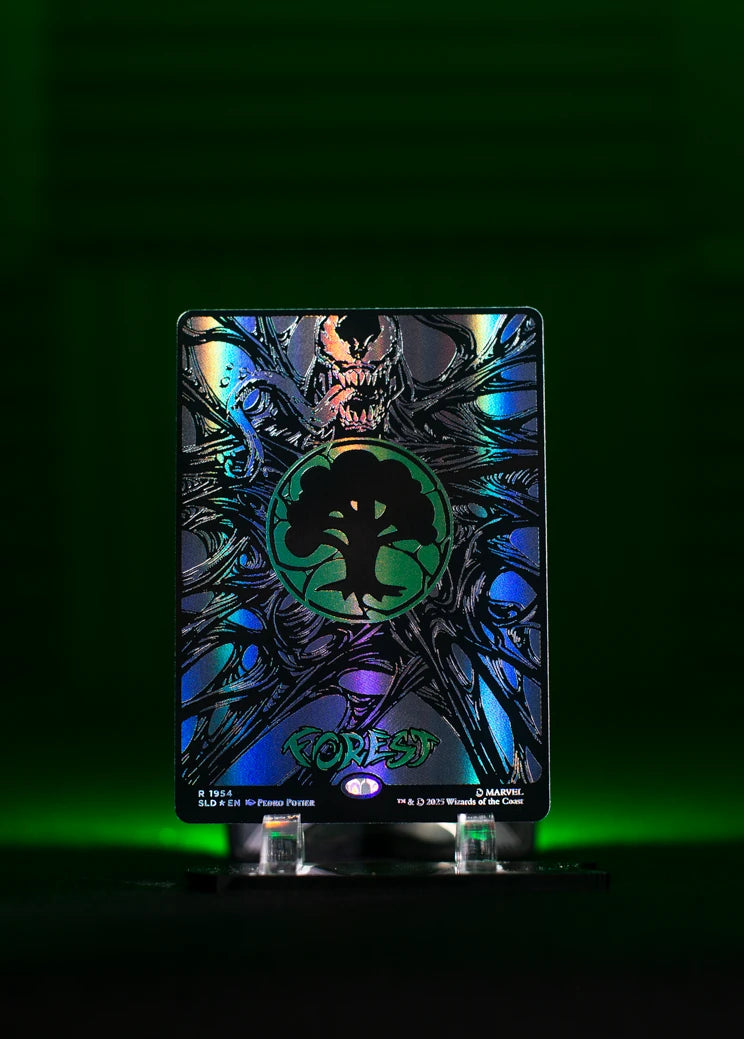 Magic The Gathering: Secret Lair x Marvel's Spider-Man: Mana Symbiote (Raised Foil)