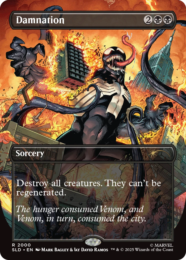 Magic The Gathering: Secret Lair x Marvel's Spider-Man: Venom Unleashed (Colors)