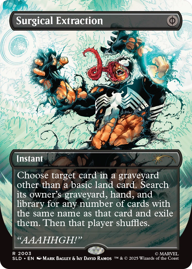 Magic The Gathering: Secret Lair x Marvel's Spider-Man: Venom Unleashed (Colors)