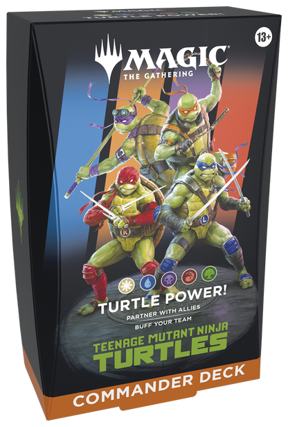 Magic The Gathering: Teenage Mutant Ninja Turtles Commander Deck