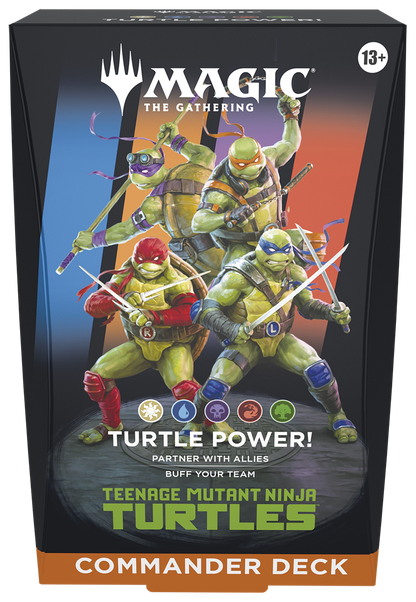 Magic The Gathering: Teenage Mutant Ninja Turtles Commander Deck