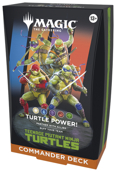 Magic The Gathering: Teenage Mutant Ninja Turtles Commander Deck
