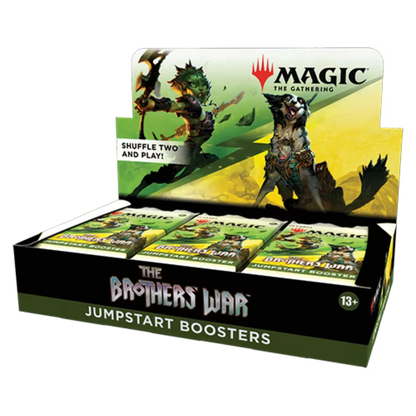 Magic The Gathering: The Brothers' War Jumpstart Booster Box (18 Packs)