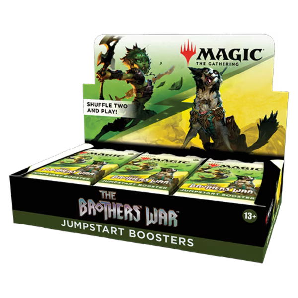 Magic The Gathering: The Brothers' War Jumpstart Booster Box (18 Packs)
