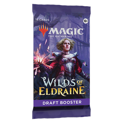Magic The Gathering: Wilds of Eldraine Draft Booster Pack (15 Cards)