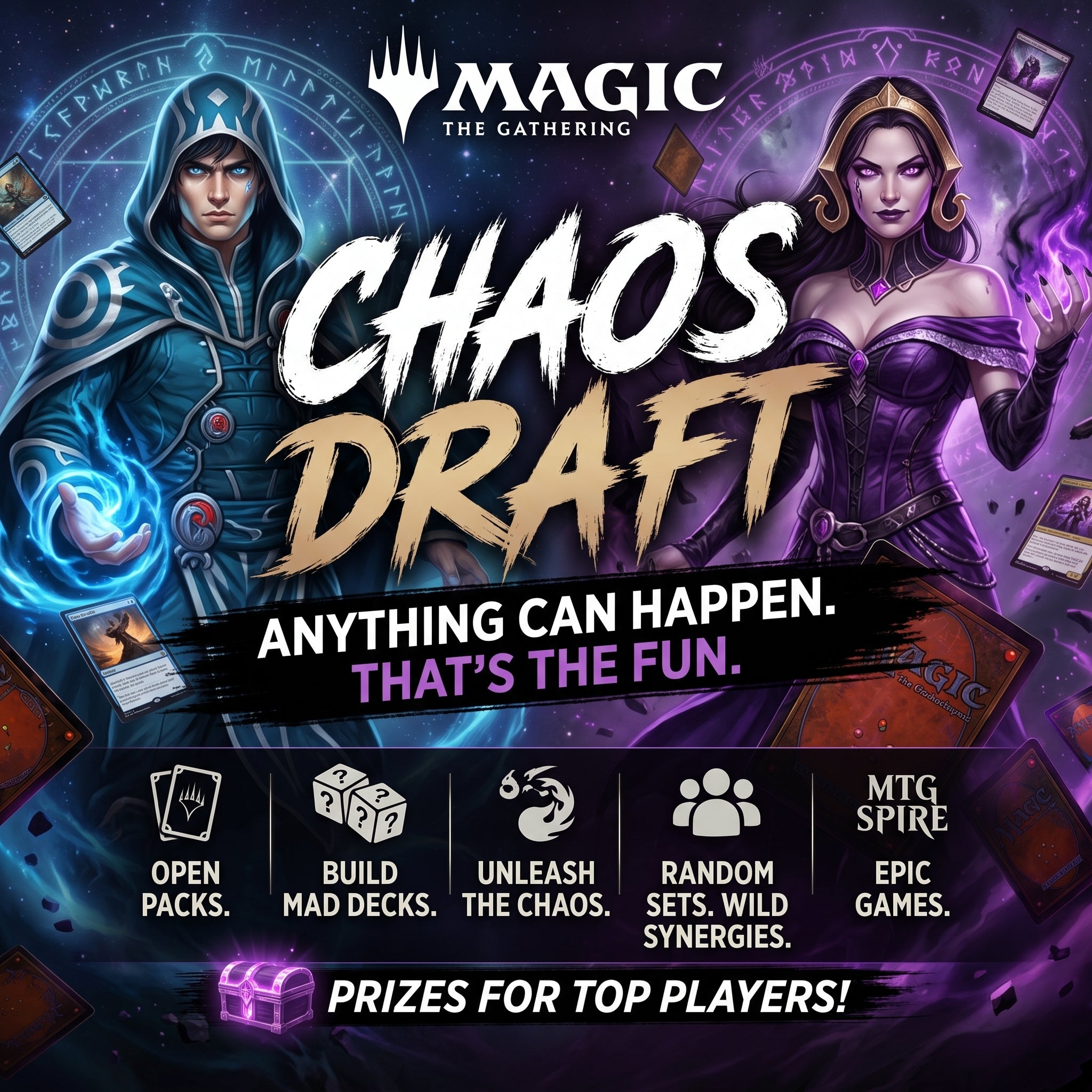 Magic the Gathering: Chaos Draft (Wednesdays)