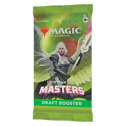 Magic the Gathering: Commander Masters Draft Booster Pack (20 Cards)