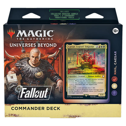 Magic the Gathering: Fallout Commander Deck Display (4 Decks)