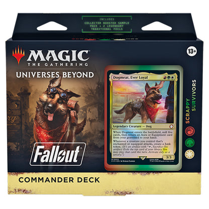 Magic the Gathering: Fallout Commander Deck Display (4 Decks)