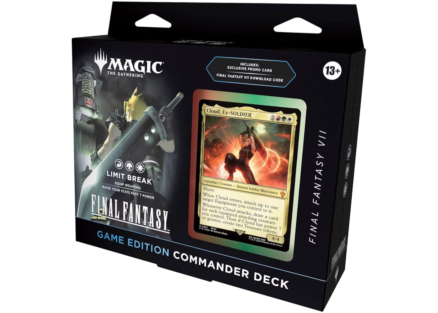 Magic the Gathering: Final Fantasy Limit Break Commander Deck - Game Edition