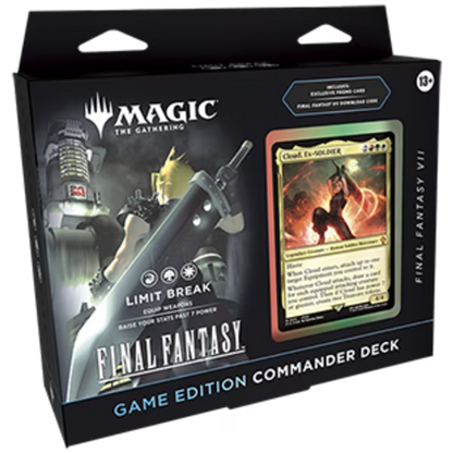 Magic the Gathering: Final Fantasy Limit Break Commander Deck - Game Edition