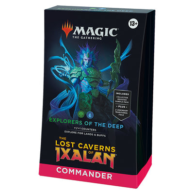 Magic the Gathering: Lost Caverns of Ixalan Commander Deck Display (4 Decks)