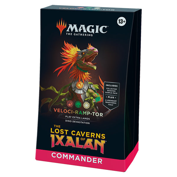 Magic the Gathering: Lost Caverns of Ixalan Commander Deck Display (4 Decks)