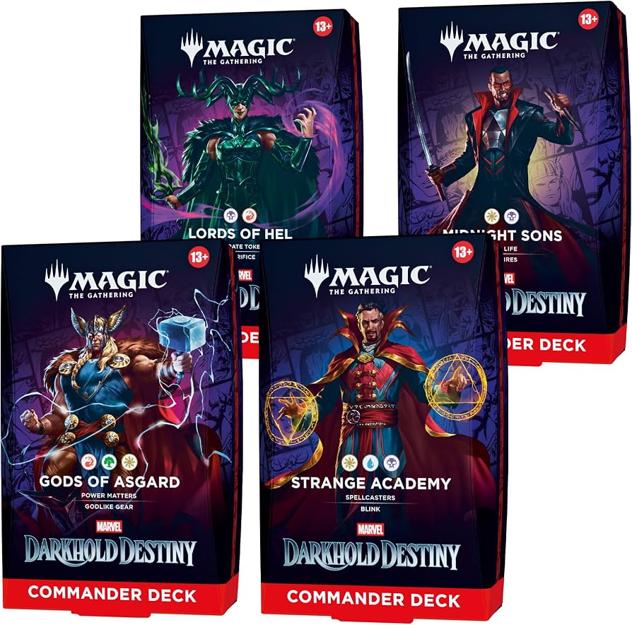 Magic the Gathering: Marvel - Darkhold Destiny Commander Deck Case