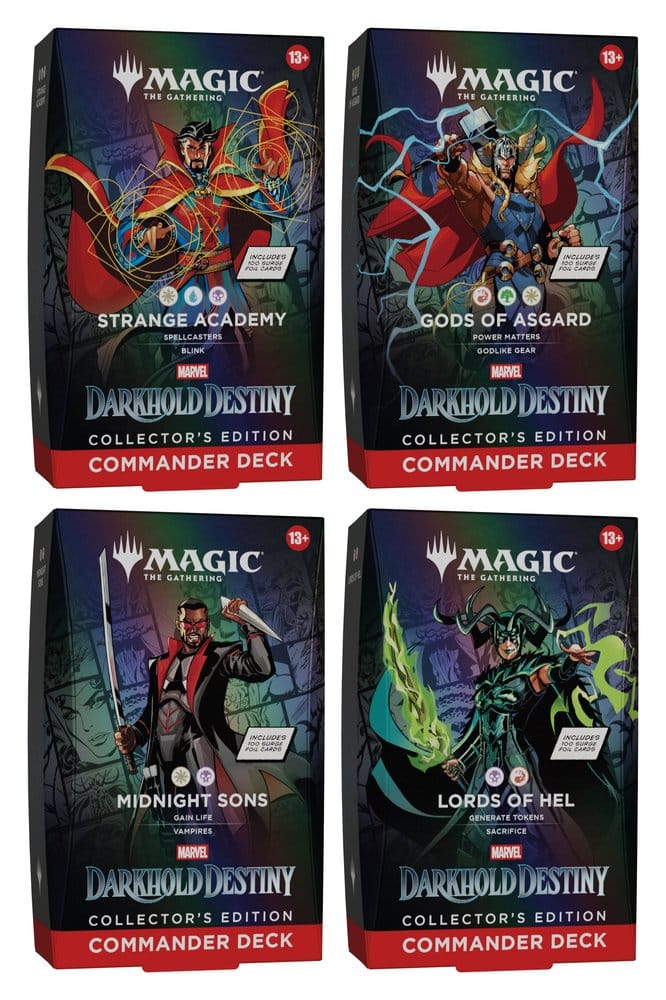 Magic the Gathering: Marvel - Darkhold Destiny Commander Deck Case (Collector's Edition)