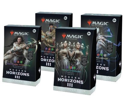 Magic the Gathering: Modern Horizons 3 Commander Deck Display (4 Decks)